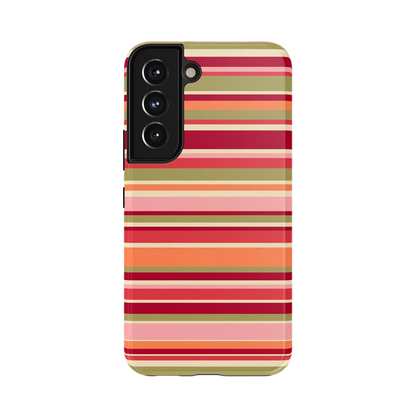 Citrus Stripes | Poolside Print Case - Galaxy S22