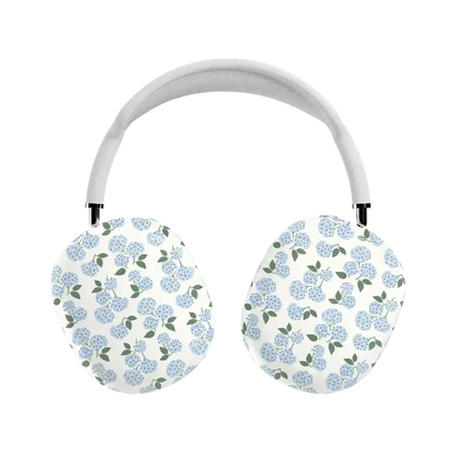 Nantucket Cottage | Blue Hydrangea AirPods Max Case AirPods Case get.casely AirPods Max