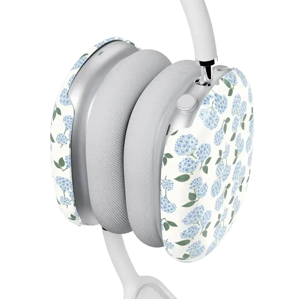 Nantucket Cottage | Blue Hydrangea AirPods Max Case AirPods Case get.casely