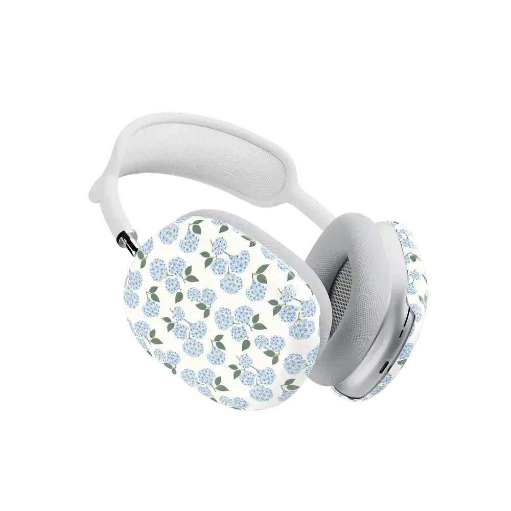 Nantucket Cottage | Blue Hydrangea AirPods Max Case AirPods Case get.casely
