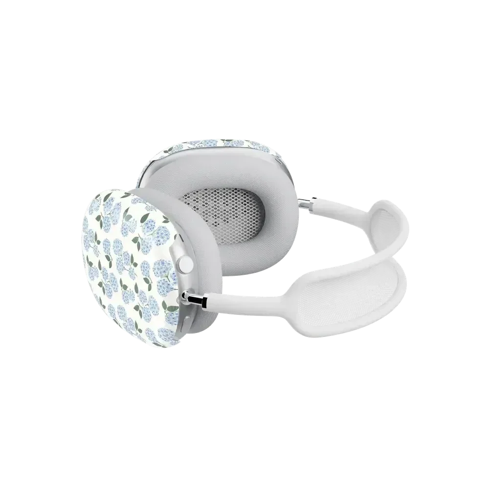 Nantucket Cottage | Blue Hydrangea AirPods Max Case AirPods Case get.casely