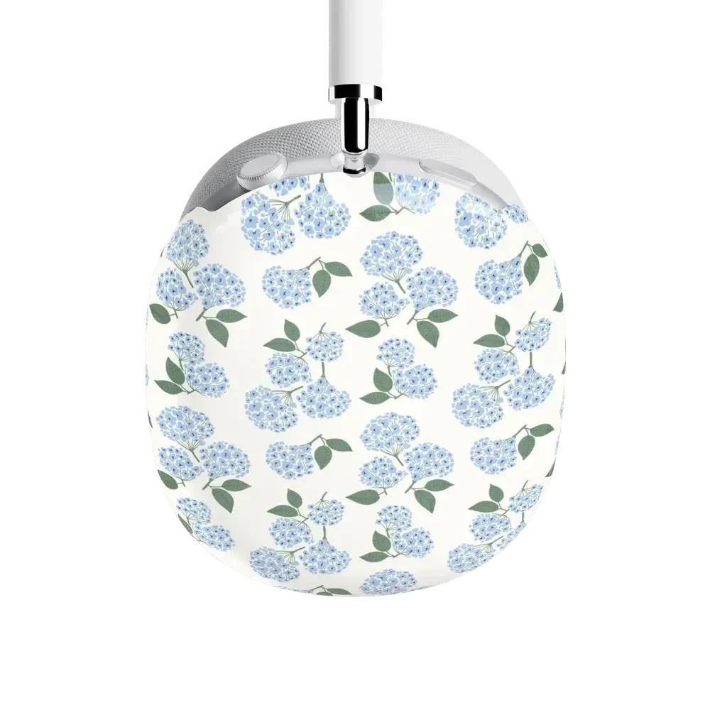 Nantucket Cottage | Blue Hydrangea AirPods Max Case AirPods Case get.casely