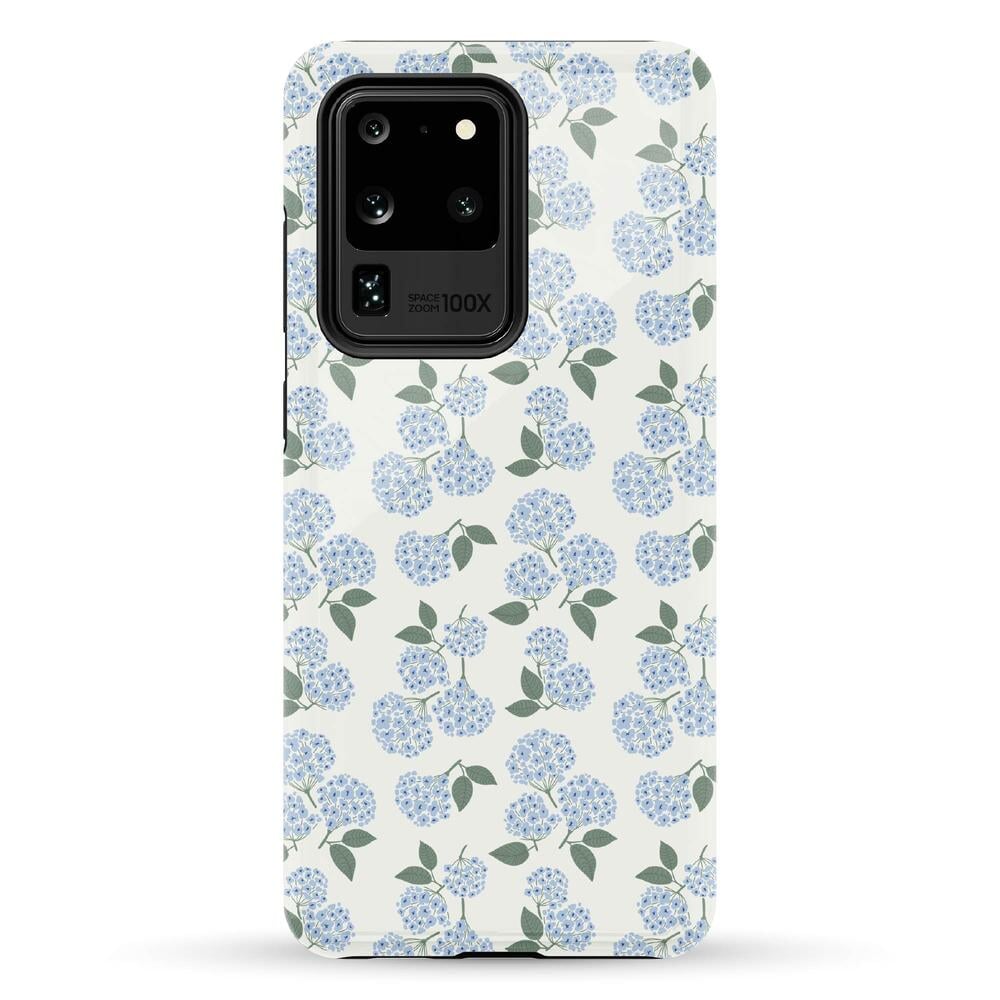 Nantucket Cottage | Blue Hydrangea Case iPhone Case get.casely Essential Galaxy S20 Ultra