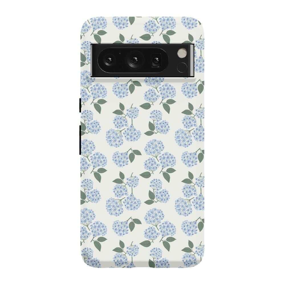 Nantucket Cottage | Blue Hydrangea Case iPhone Case get.casely Essential Google Pixel 8 Pro