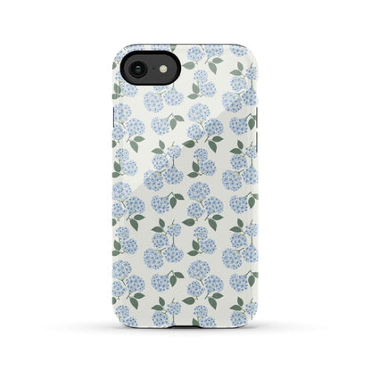 Nantucket Cottage | Blue Hydrangea Case iPhone Case get.casely Essential iPhone SE (2020 & 2022)