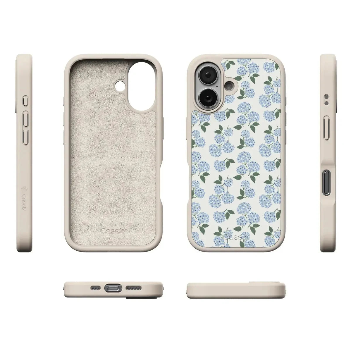 Nantucket Cottage | Blue Hydrangea Case iPhone Case get.casely