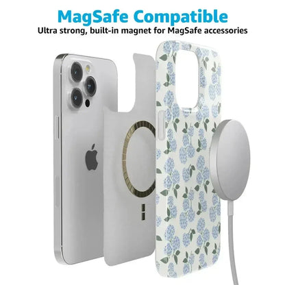 Nantucket Cottage | Blue Hydrangea Case iPhone Case get.casely