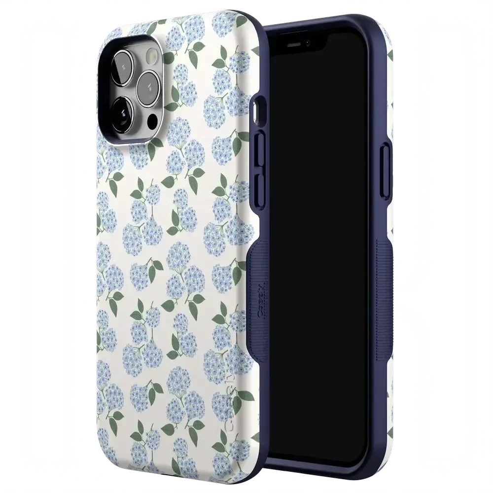 Nantucket Cottage | Blue Hydrangea Case iPhone Case get.casely