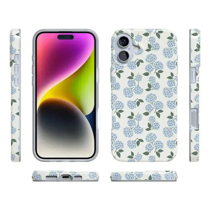 Nantucket Cottage | Blue Hydrangea Case iPhone Case get.casely