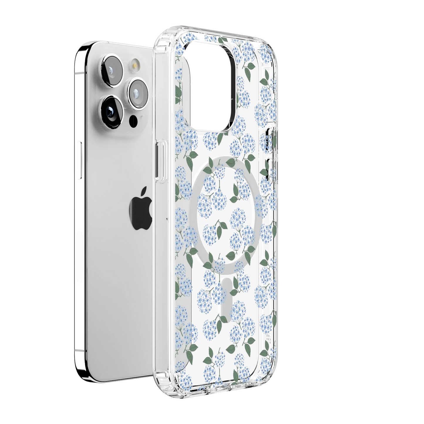 Nantucket Cottage | Blue Hydrangea Case iPhone Case get.casely