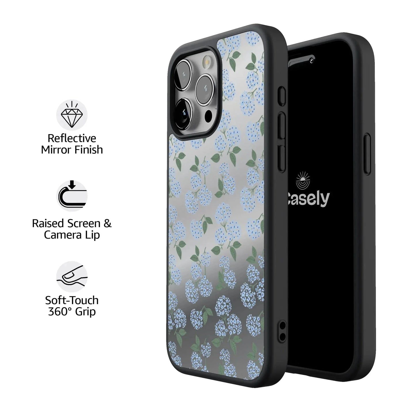 Nantucket Cottage | Blue Hydrangea Case iPhone Case get.casely