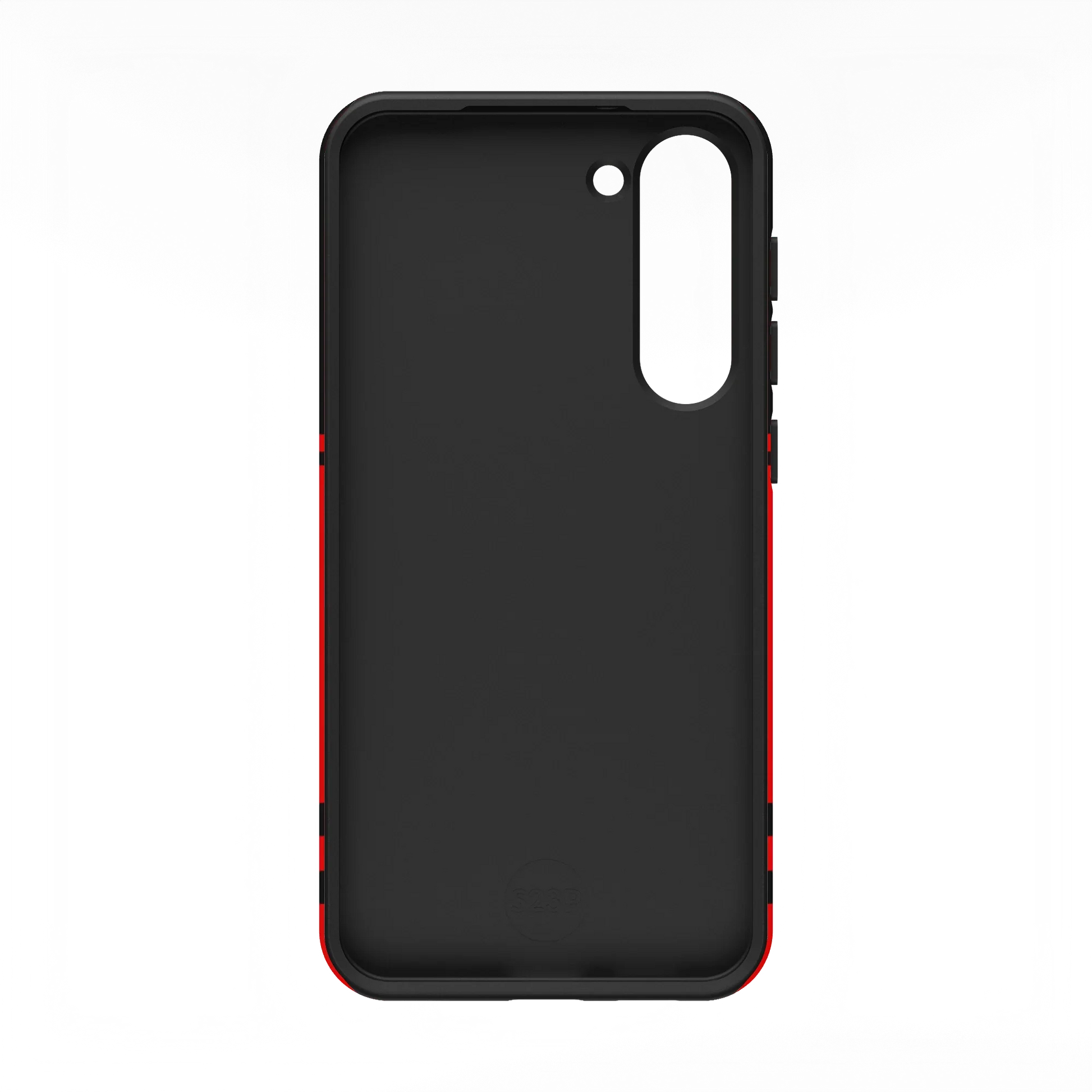 Storm Warning | Black & Red Stripes Case