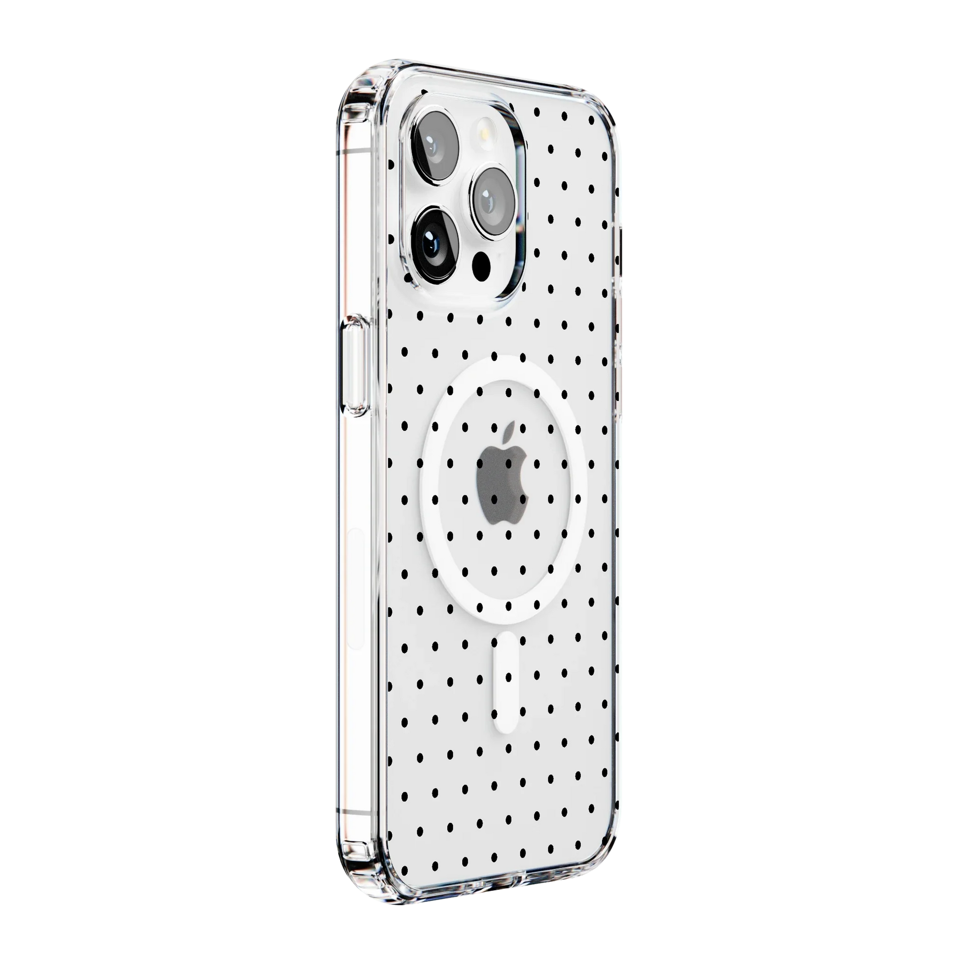 On the Dot | Black Polka Dot Case