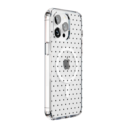 On the Dot | Black Polka Dot Case