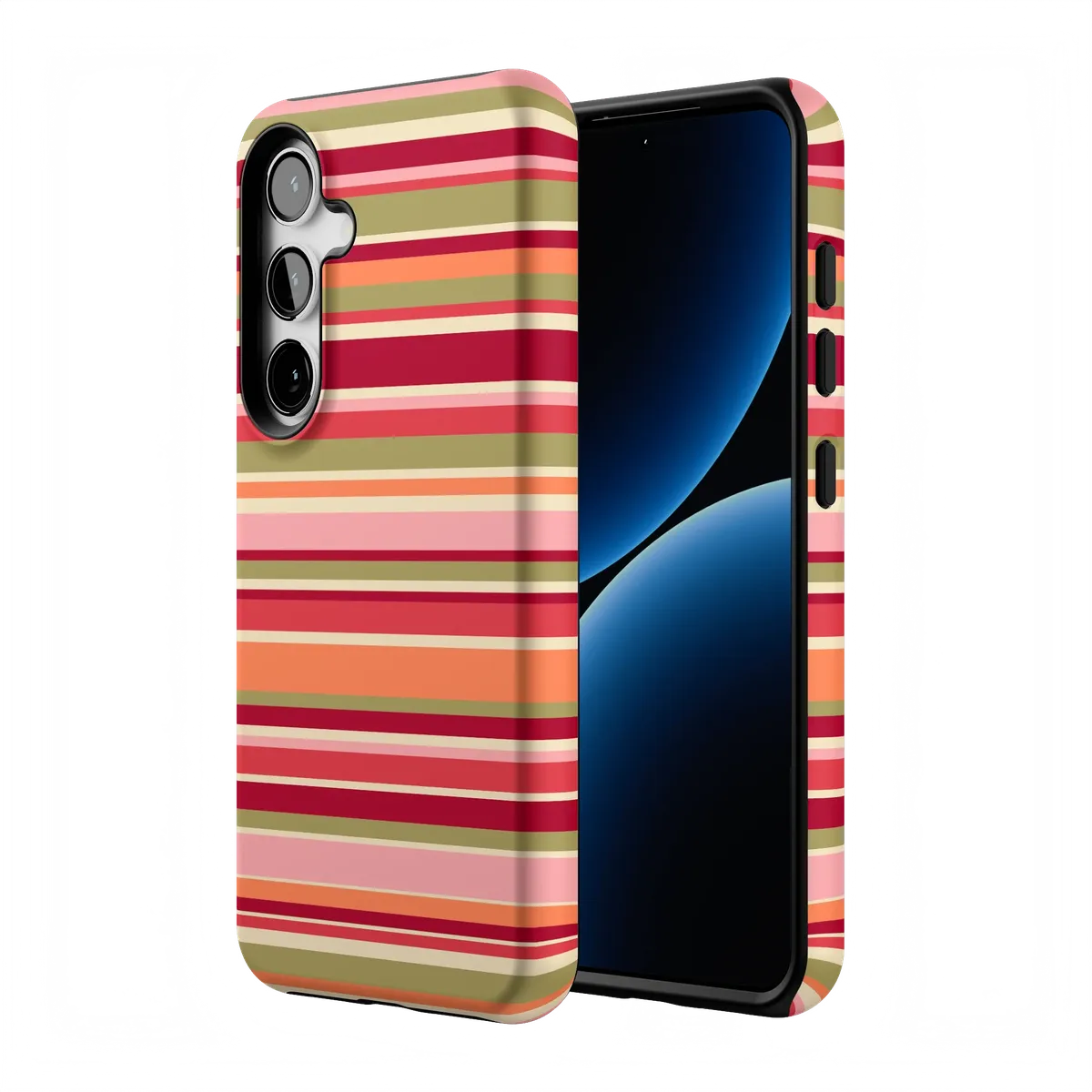Citrus Stripes | Poolside Print Case