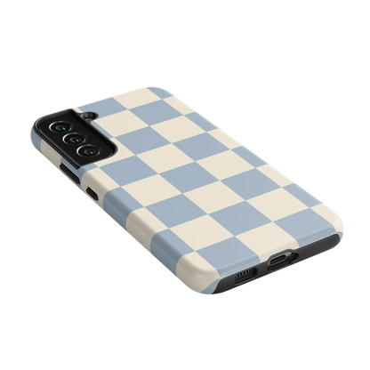 Fit Check | Light Blue Checkerboard Case
