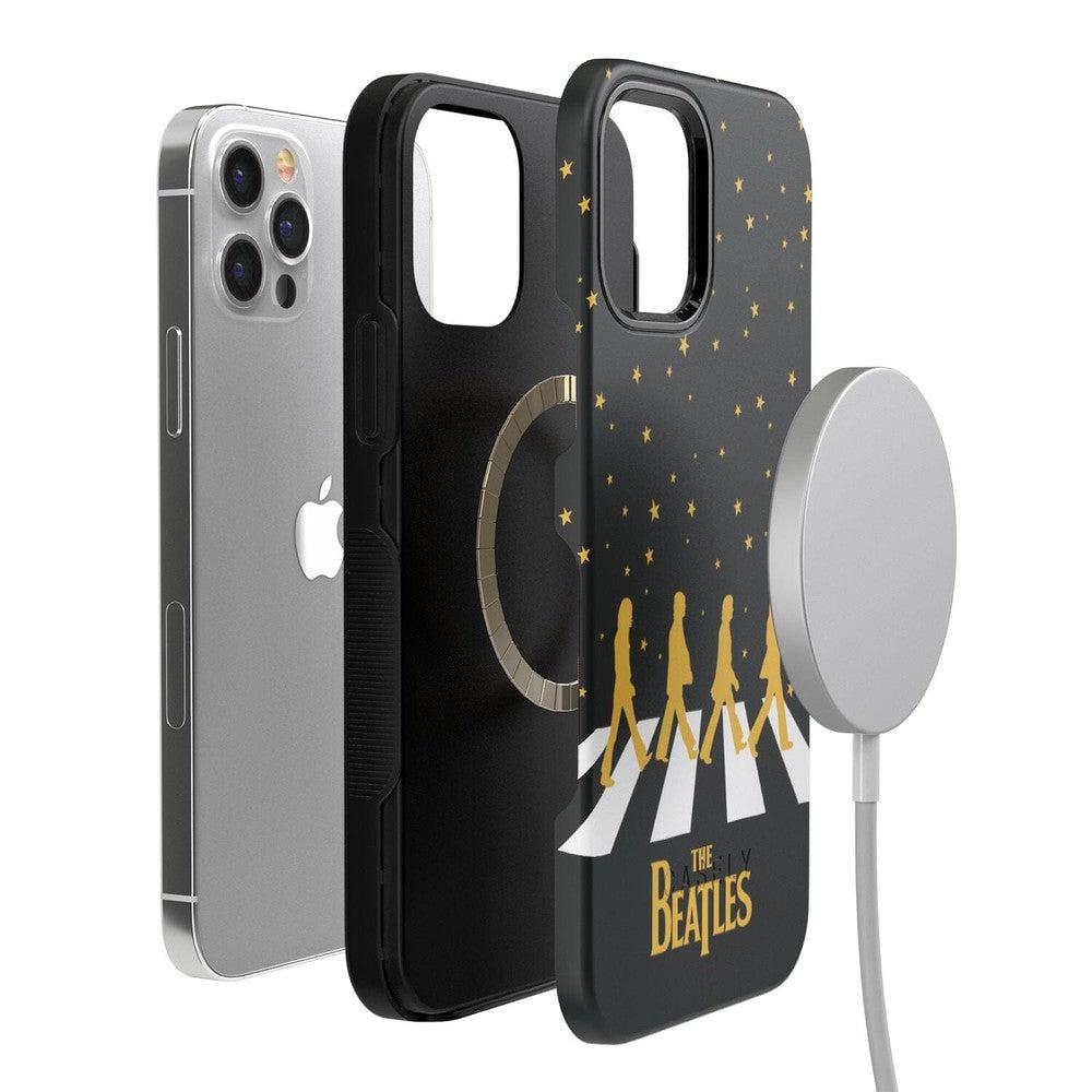 Night Walk | The Beatles Abbey Road Dual Image Case iPhone Case get.casely