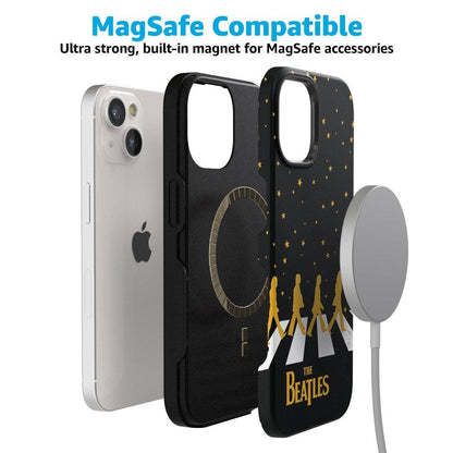 Night Walk | The Beatles Abbey Road Dual Image Case iPhone Case get.casely