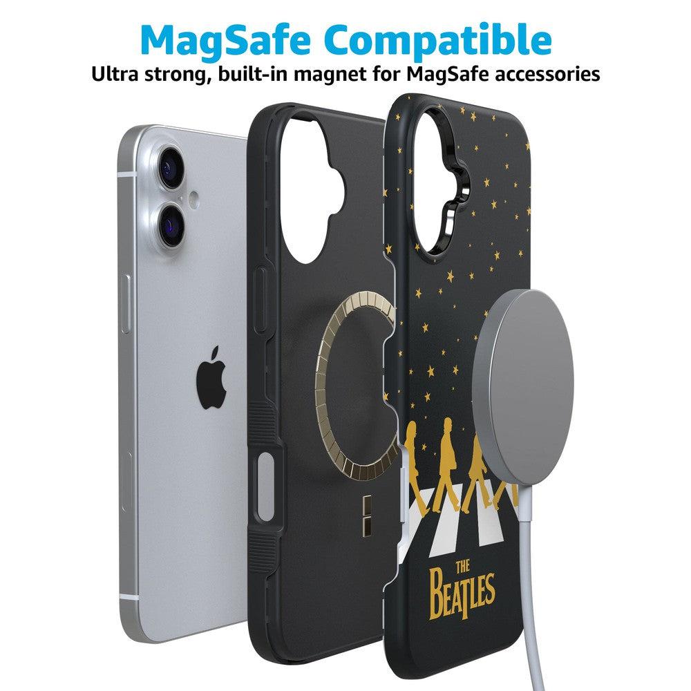 Night Walk | The Beatles Abbey Road Dual Image Case iPhone Case get.casely