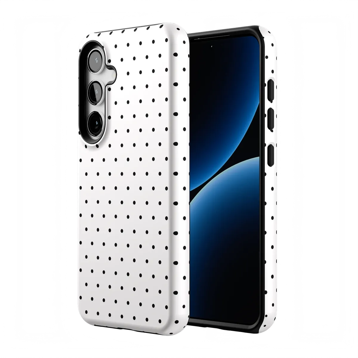 On the Dot | Black Polka Dot Case