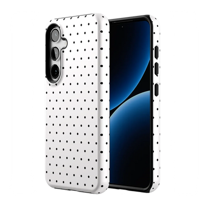 On the Dot | Black Polka Dot Case
