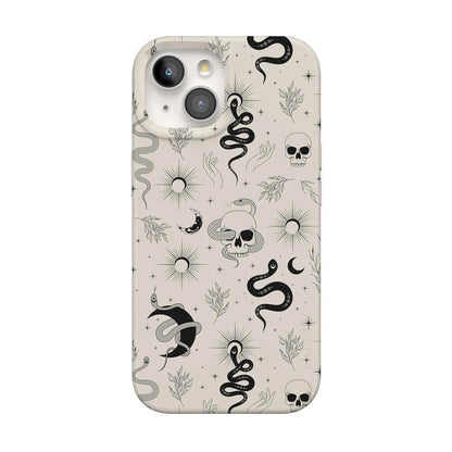 No Further Explanation | Snakes & Skulls Case Phone Case Casetry Classic + MagSafe® iPhone 15