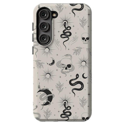 Snakes & Skulls Case Phone Case Casetry
