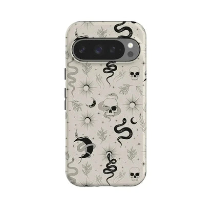 No Further Explanation | Snakes & Skulls Case Phone Case Casetry Essential + MagSafe® Google Pixel 10 Pro