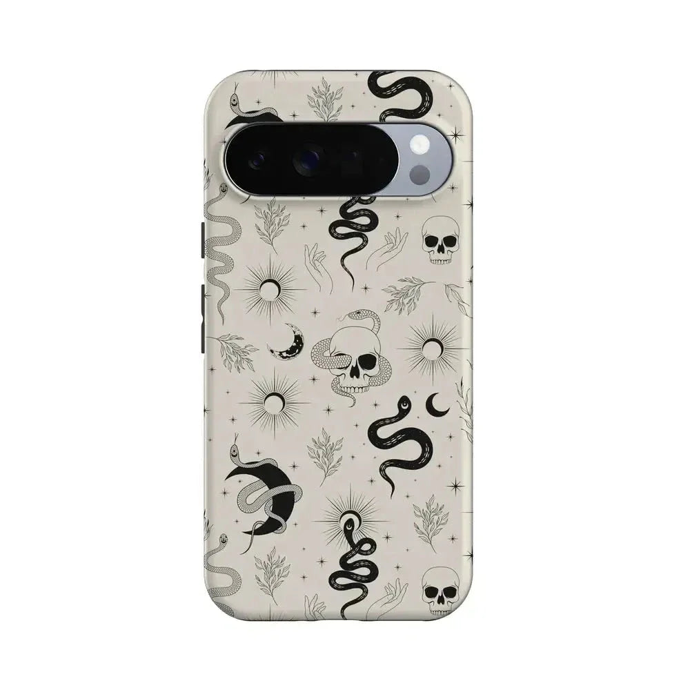 No Further Explanation | Snakes & Skulls Case Phone Case Casetry Essential + MagSafe® Google Pixel 10 Pro XL