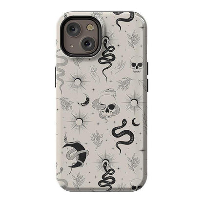 Snakes & Skulls Case Phone Case Casetry