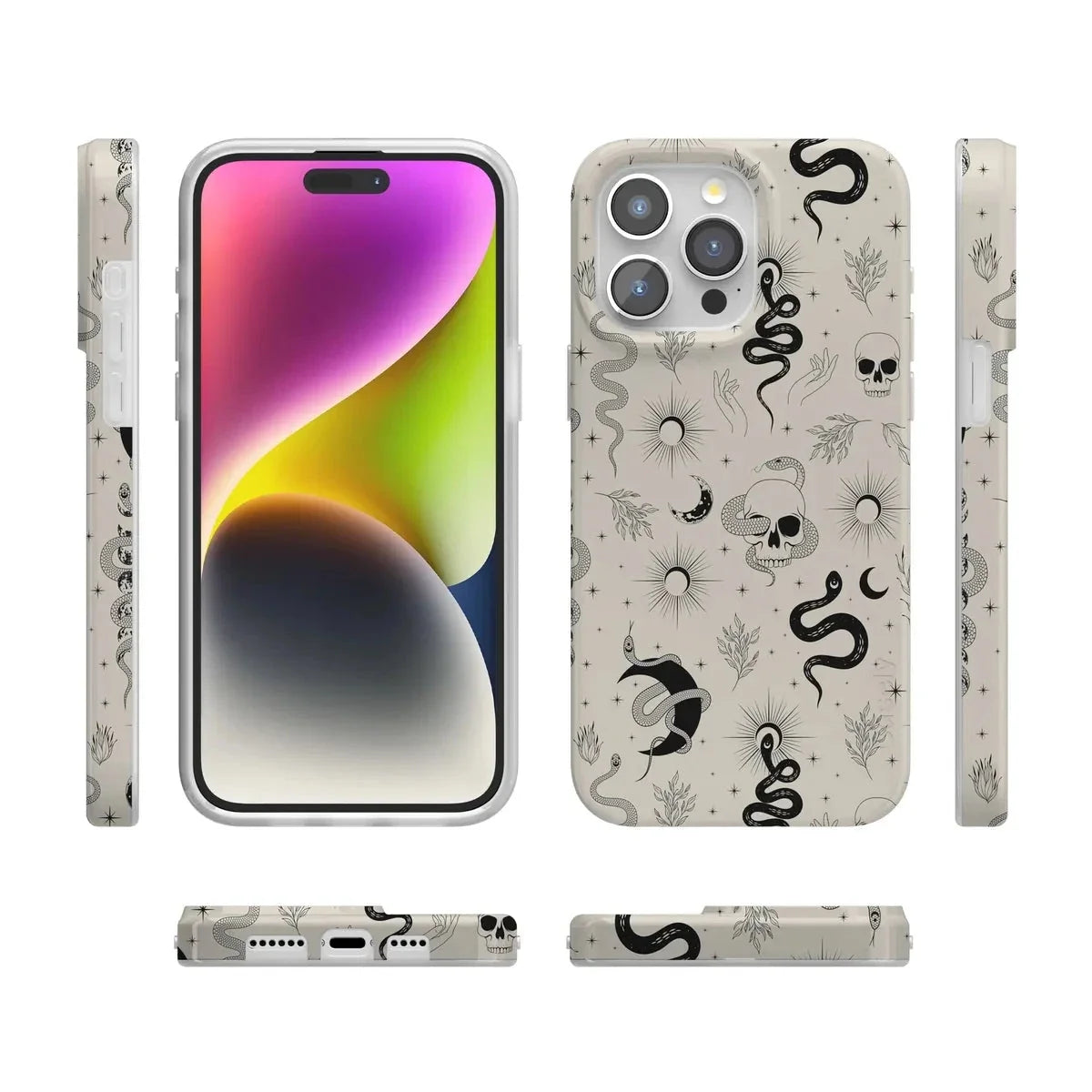 No Further Explanation | Snakes & Skulls Case Phone Case Casetry
