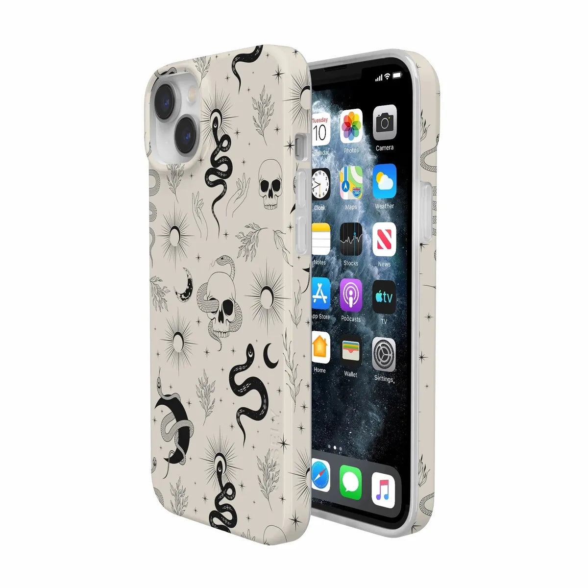 No Further Explanation | Snakes & Skulls Case Phone Case Casetry