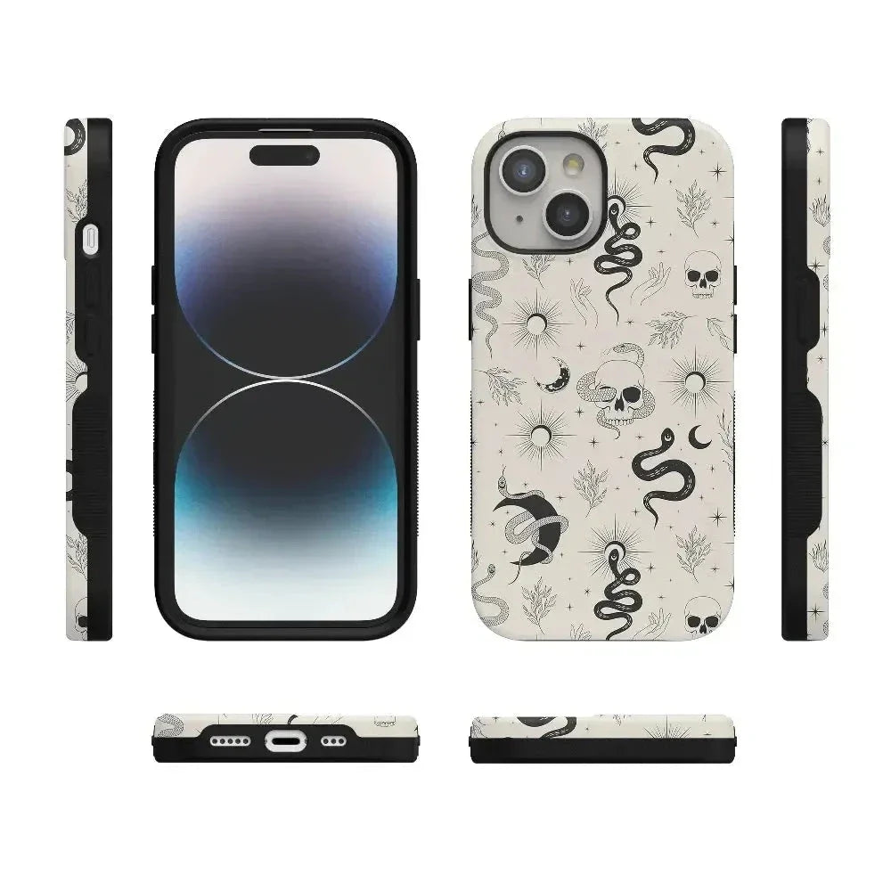 No Further Explanation | Snakes & Skulls Case Phone Case Casetry