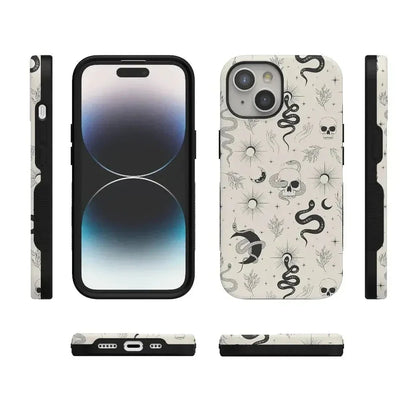 No Further Explanation | Snakes & Skulls Case Phone Case Casetry