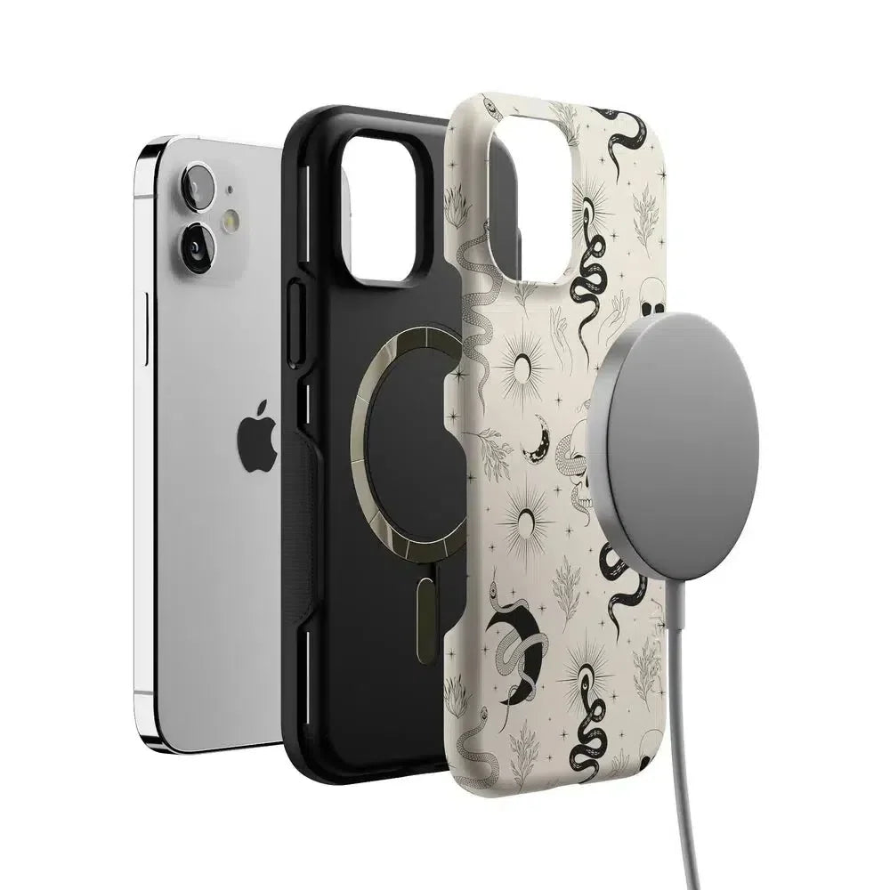 No Further Explanation | Snakes & Skulls Case Phone Case Casetry
