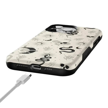 No Further Explanation | Snakes & Skulls Case Phone Case Casetry