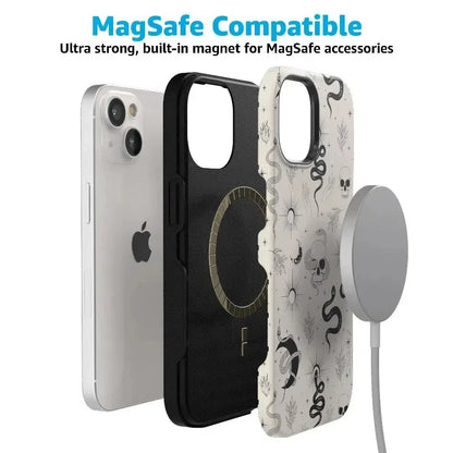 No Further Explanation | Snakes & Skulls Case Phone Case Casetry