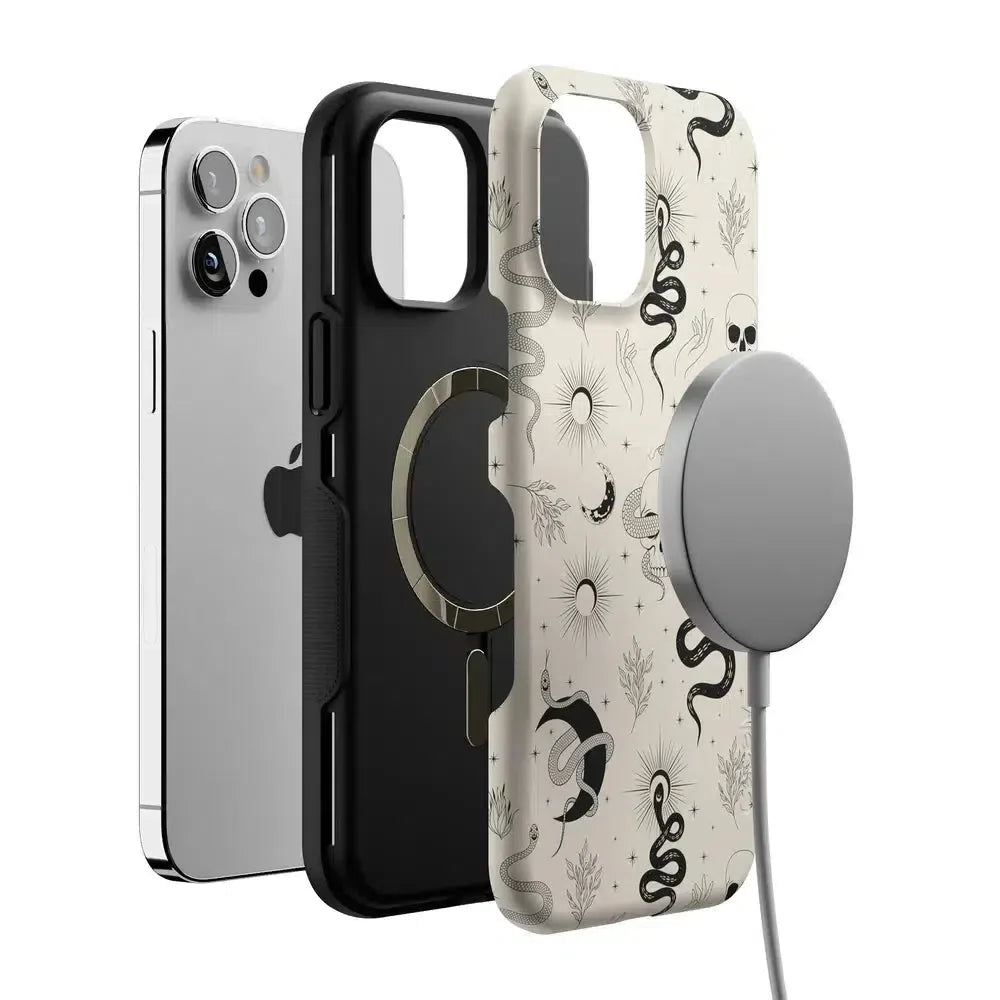 No Further Explanation | Snakes & Skulls Case Phone Case Casetry
