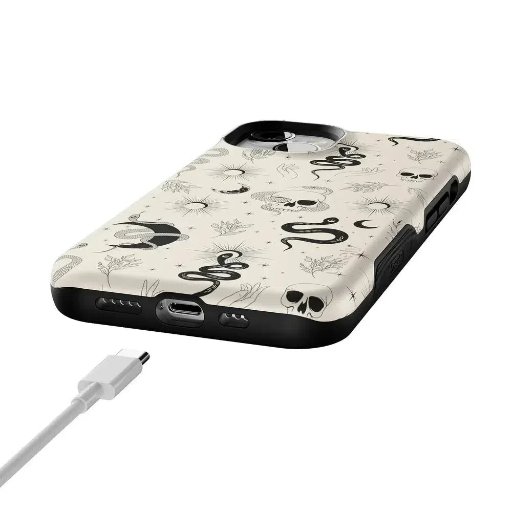 No Further Explanation | Snakes & Skulls Case Phone Case Casetry