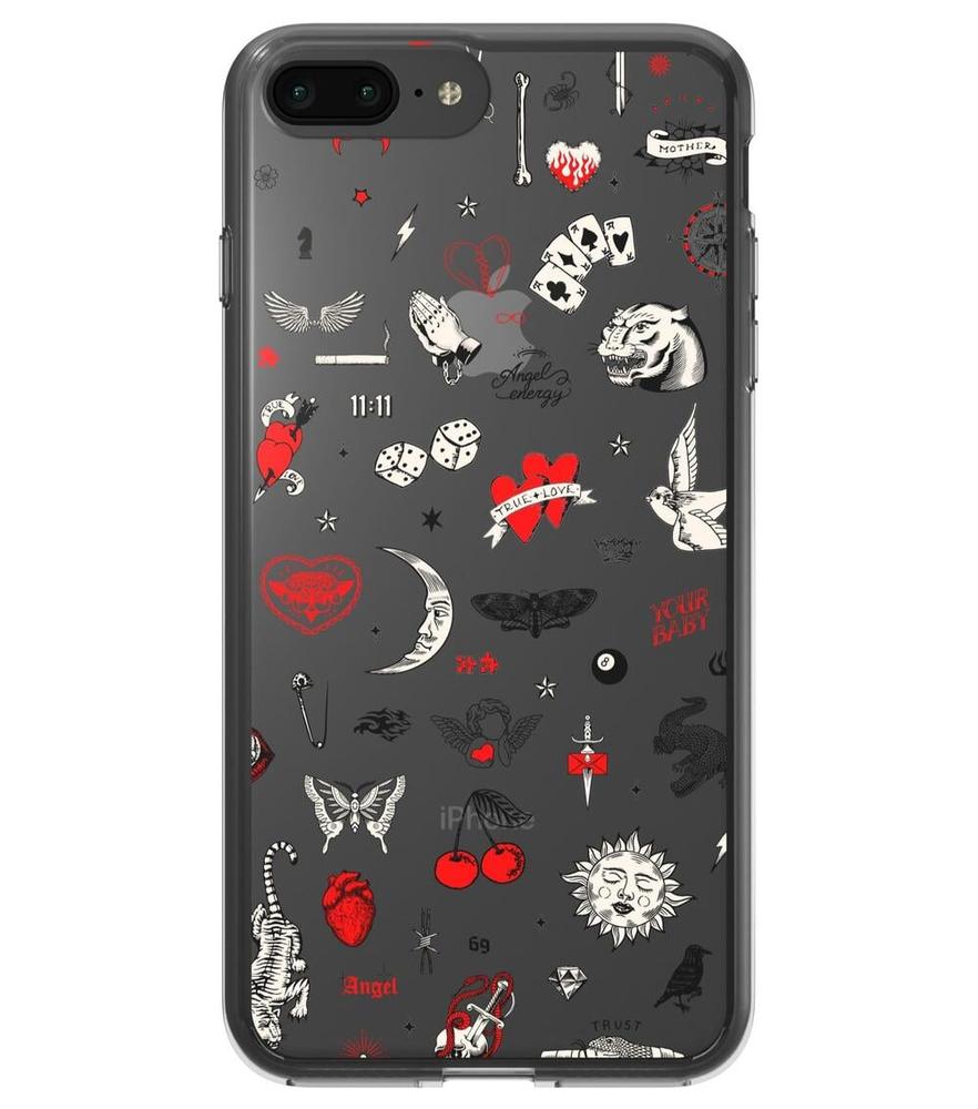 Not a Phase | Clear Flash Tattoo Case iPhone Case get.casely Classic iPhone 6/7/8 Plus