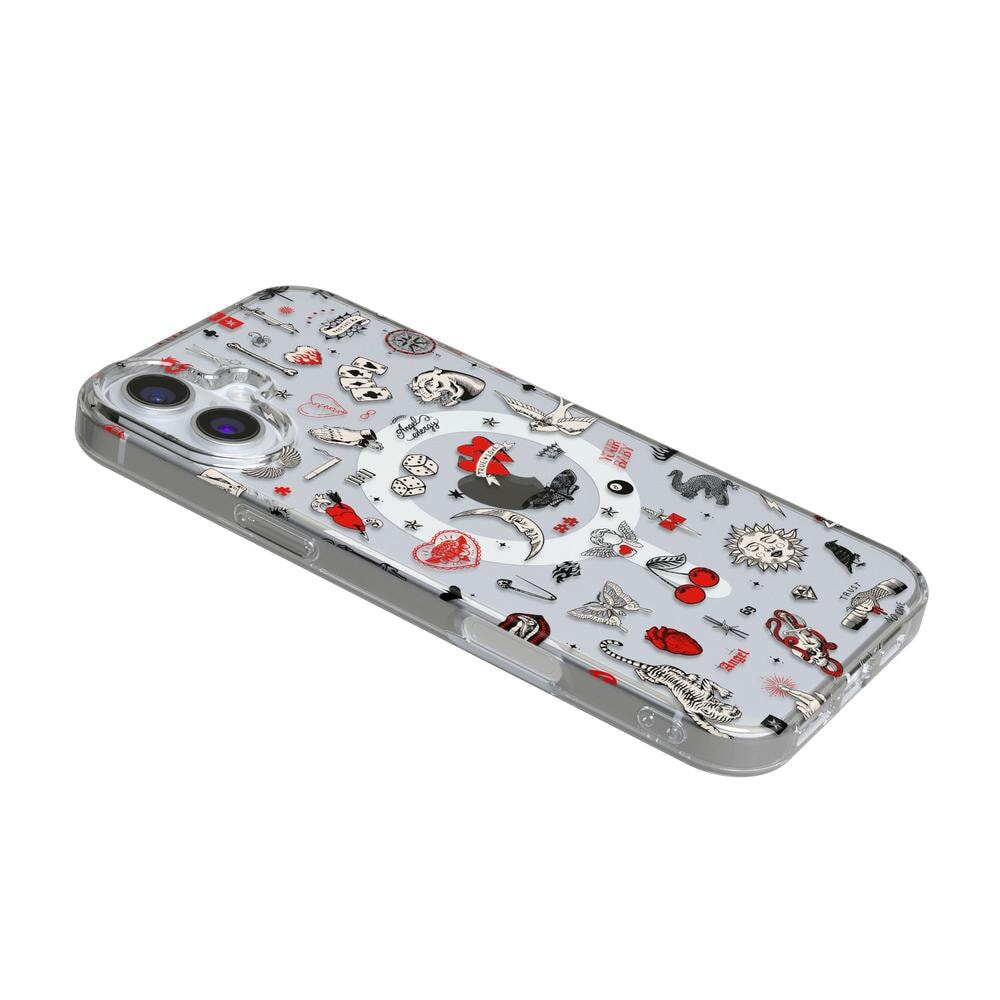 Not a Phase | Clear Flash Tattoo Case iPhone Case get.casely