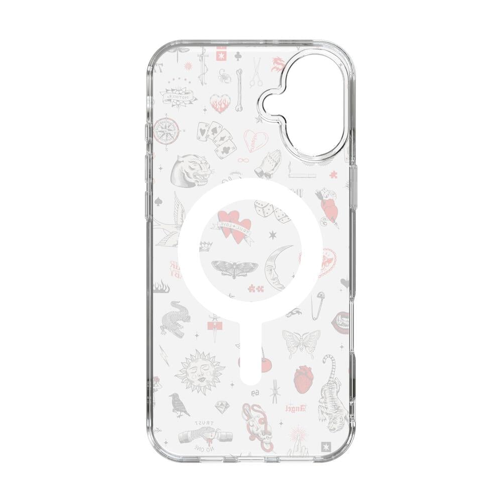 Not a Phase | Clear Flash Tattoo Case iPhone Case get.casely