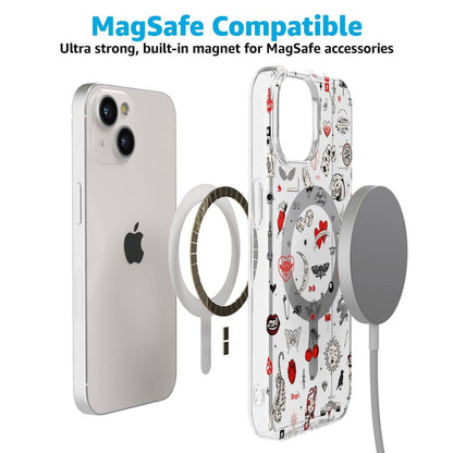 Not a Phase | Clear Flash Tattoo Case iPhone Case get.casely