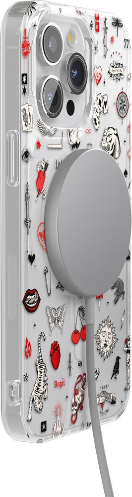 Not a Phase | Clear Flash Tattoo Case iPhone Case get.casely