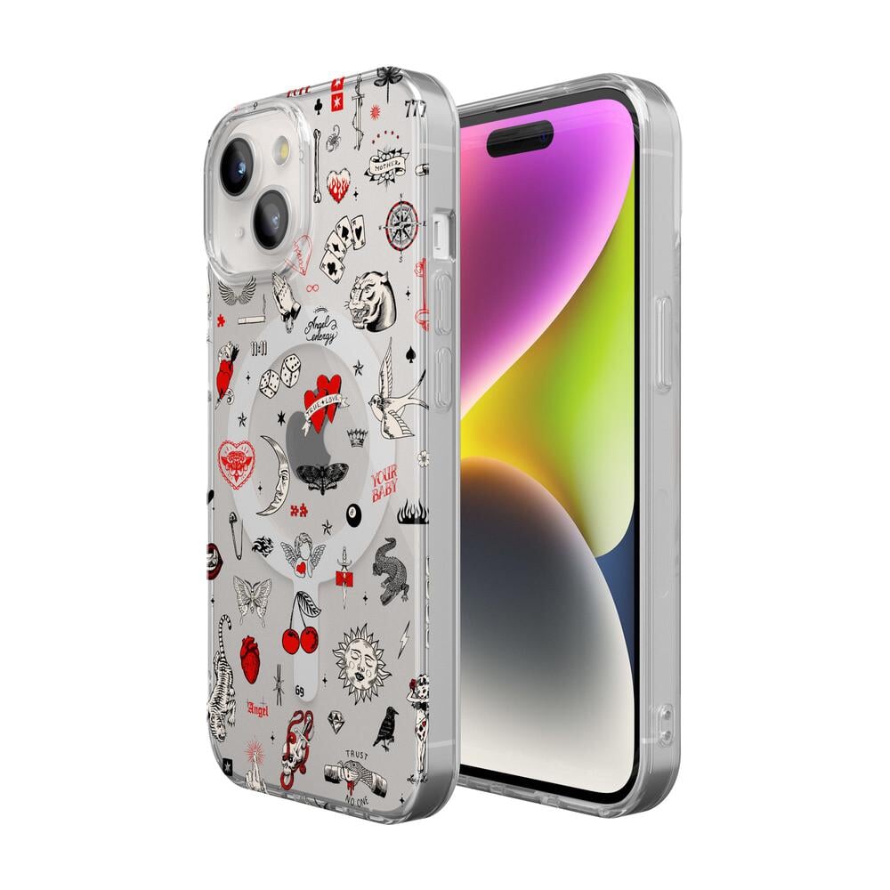 Not a Phase | Clear Flash Tattoo Case iPhone Case get.casely