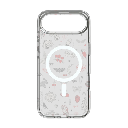 Not a Phase | Clear Flash Tattoo Case iPhone Case get.casely