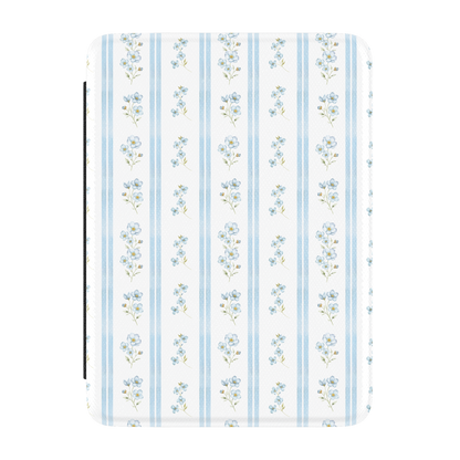 Cottage Stripe | Blue Floral Kindle Case