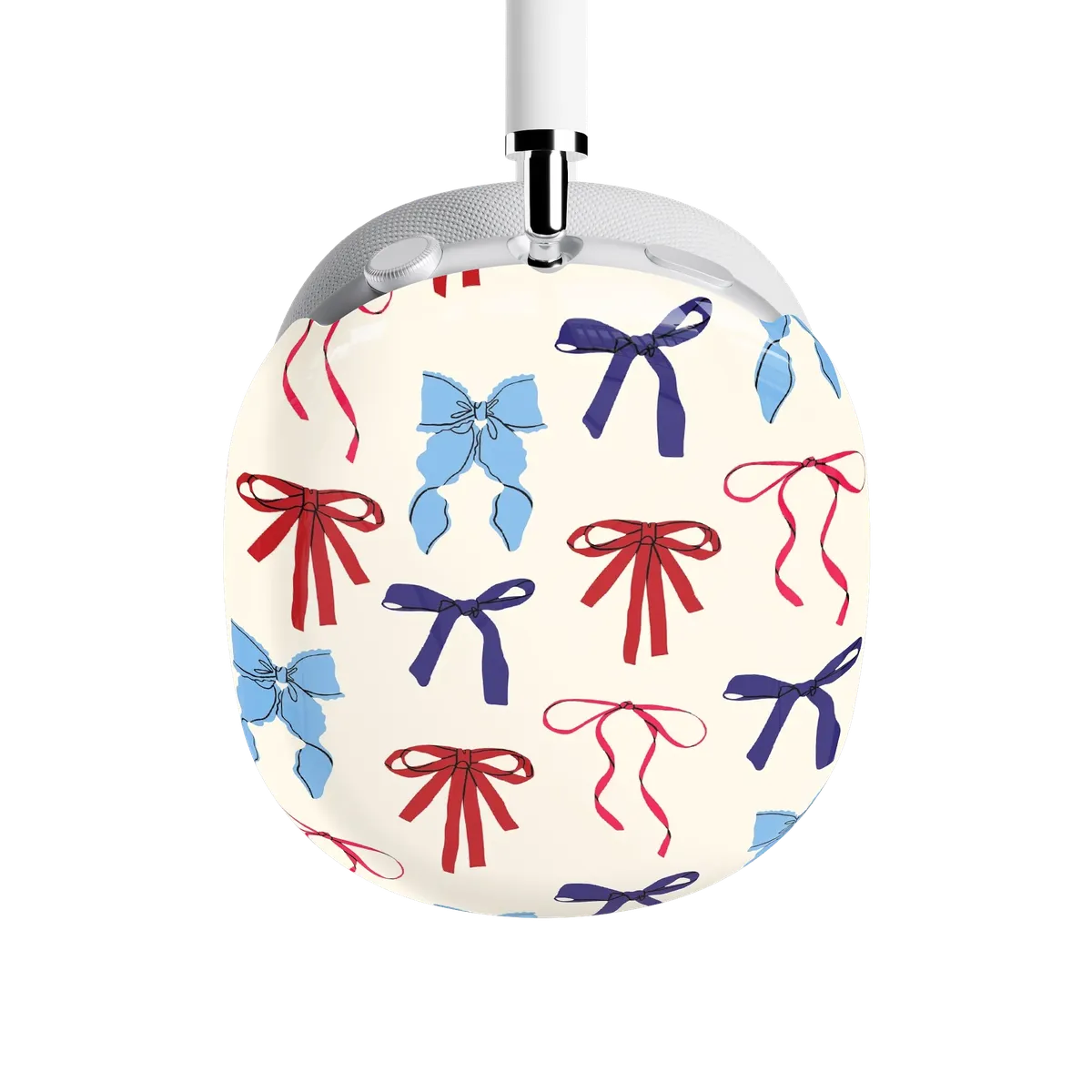 American Girlie | Red White & Blue Bows AirPods Max Case