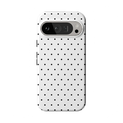 On the Dot | Black Polka Dot Case