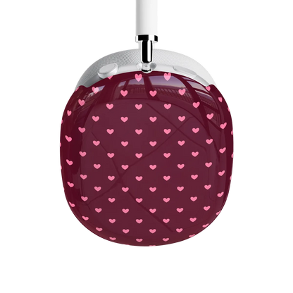 Heart Noir | Tiny Hearts AirPods Max Case